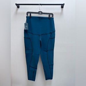 Women’s maternity/postpartum pink green leggings.High quality!New w/tags!Sze XL